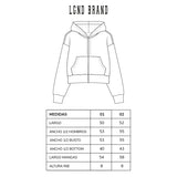 Sweatshirt_ Cropped Zipper Hoodie_Coffee