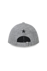 Kids_Gray_Tweed Pink Star