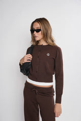 Knit Cardigan_Coffee