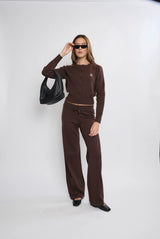 Knit Pants_Coffee