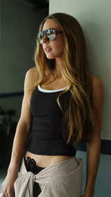 Rib T-Shirt_Black