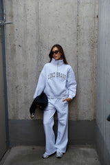 Straight Leg Relaxed_Light Gray Sweatpant