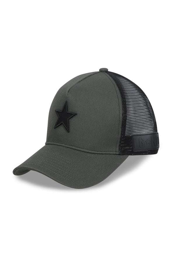 Green_ Black Star Mesh