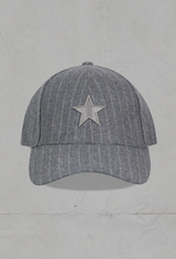 Gray Tweed_Silver Star